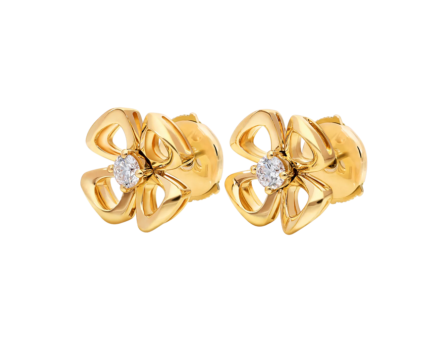 Violets Jewllery Flower Earrings